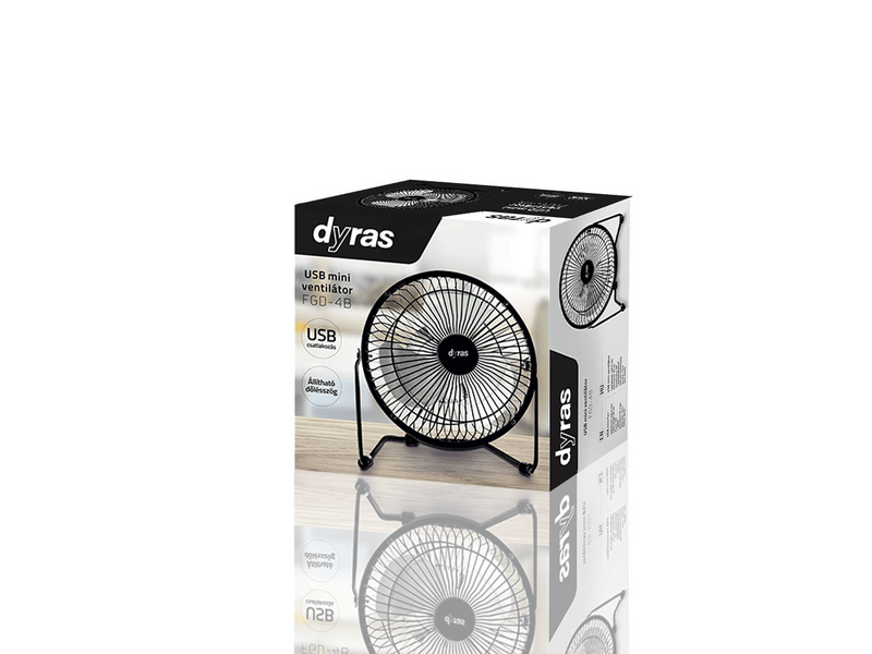Dyras FGD-4B Mini USB ventilátor