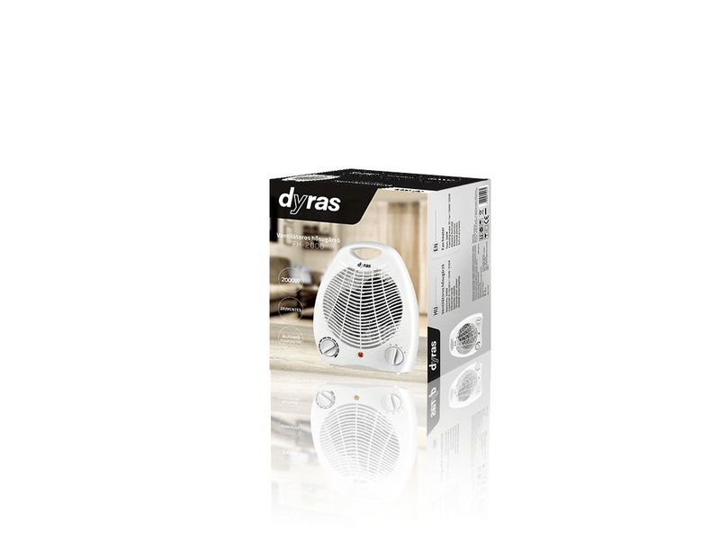 Dyras FH-2000 Ventilátoros hősugárzó