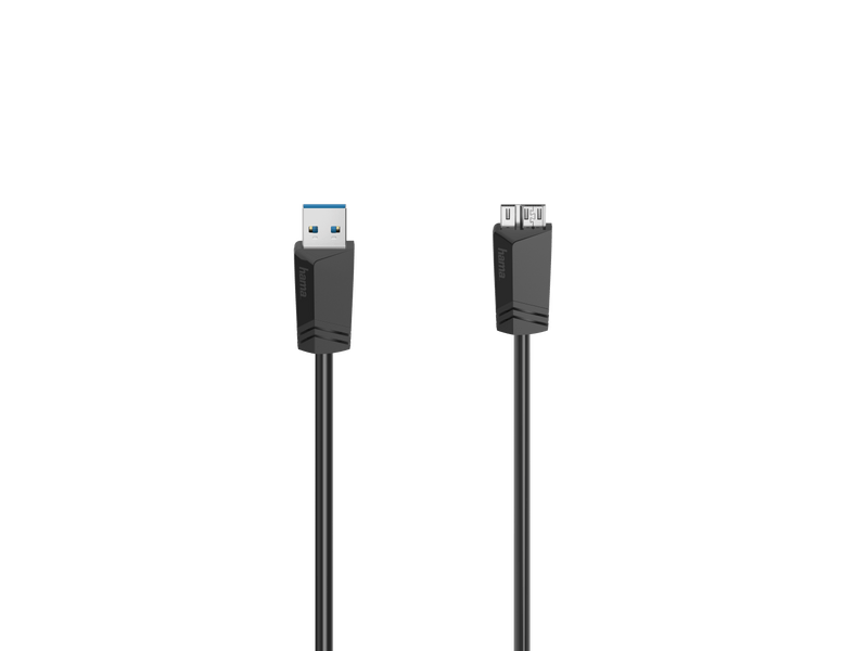 Hama 200626 FIC USB-A - Micro USB-B kabel, 0,75 m
