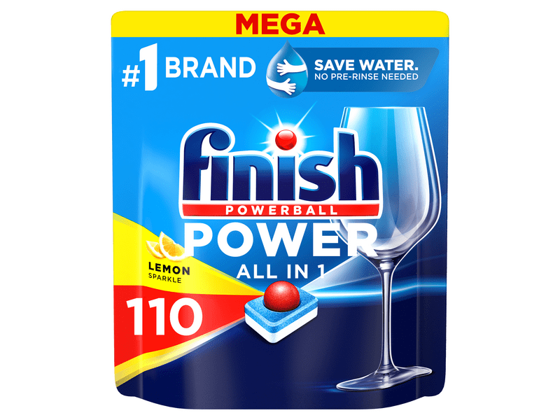 Finish Power All in 1 mosogatógép-tabletta, Lemon, 110db