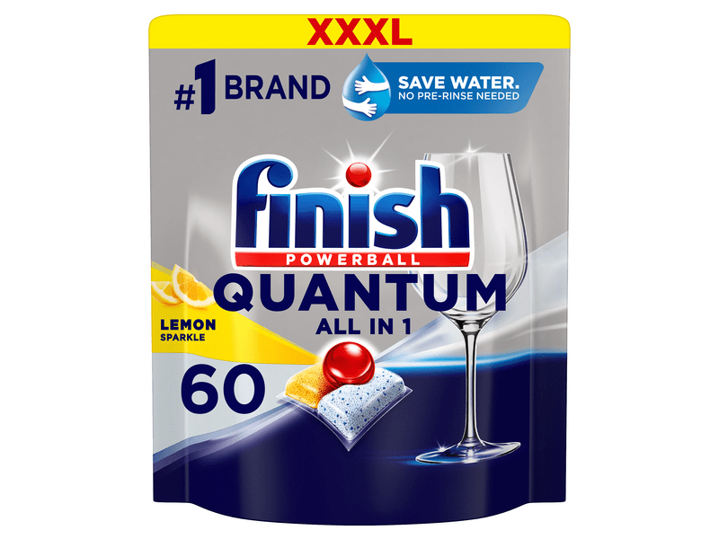 Finish Quantum All in 1 Citromos mosogatógép tabletta, 60 db