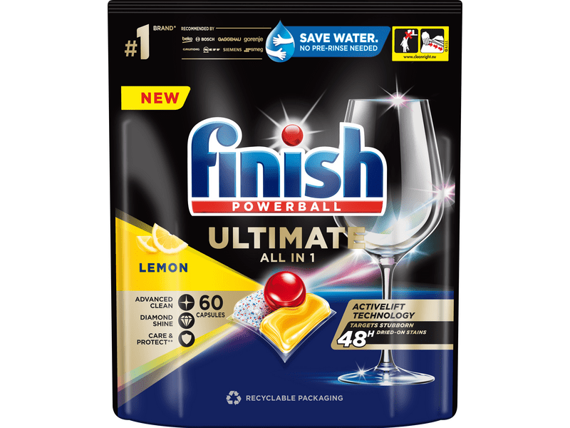 Finish Powerball Ultimate All In One kapszula, 60 db