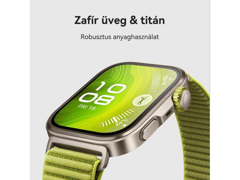Huawei Watch Fit 4 Pro pametni sat, zeleni (55020EYN)