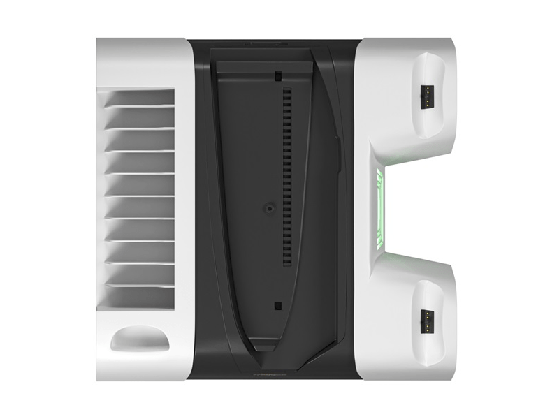 FroggieX PS5/PS5 Slim stalak za ventilator + držač za slušalice (FX-P5-C4-W)