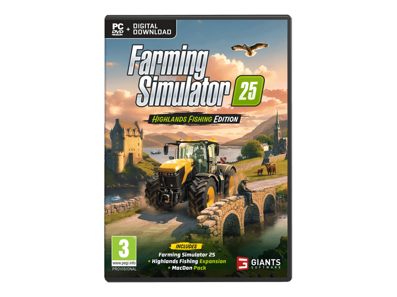 Farming Simulator 25: Highlands Fishing Edition - PC játék