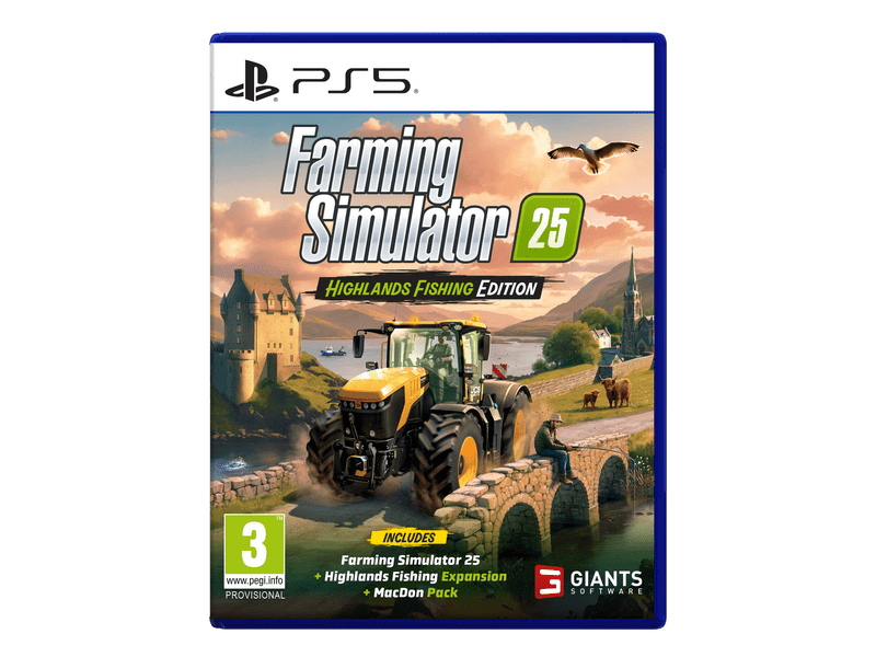 Farming Simulator 25: Highlands Fishing Edition - PS5 játék