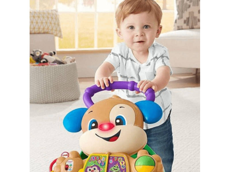 Mattel GXR71 Fisher-Price Tanuló kutyusos járássegítő