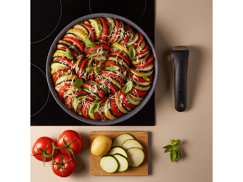 Tefal Ingenio Natural Force L3967702 Wok Serpenyő, 26 cm