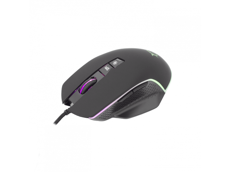 White Shark Gareth Gamer egér, fekete (GM-5009B)