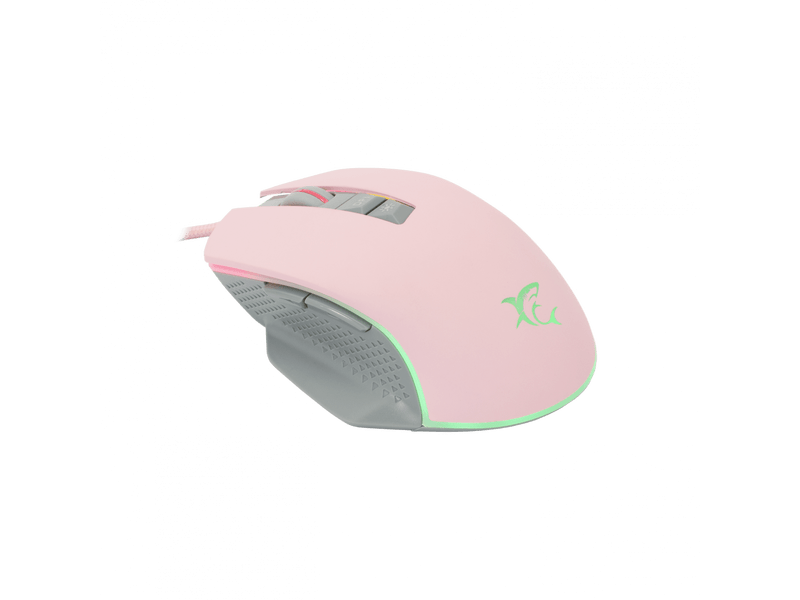 White Shark Gareth Gamer egér, pink (GM-5009P)