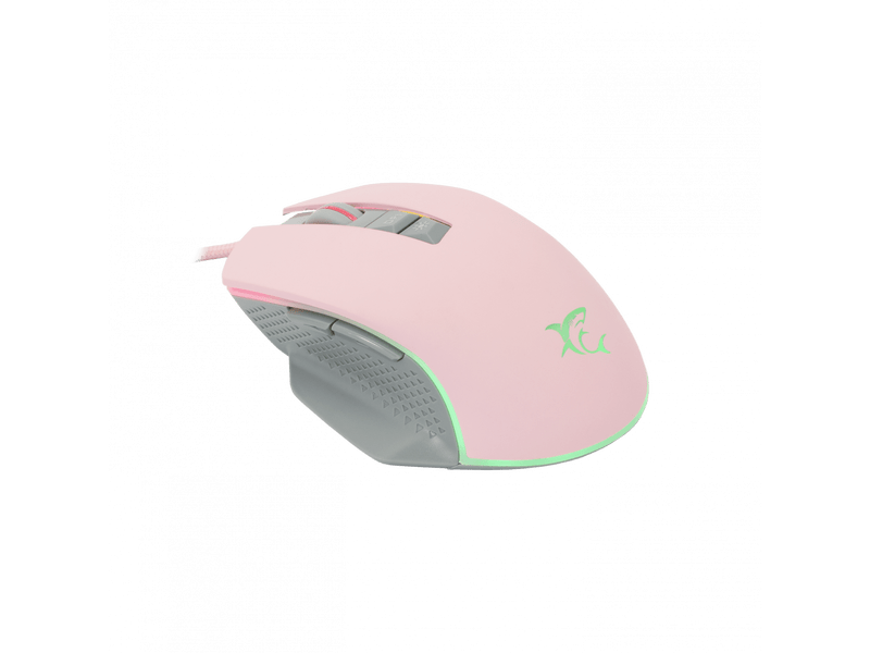 White Shark Gareth Gamer egér, pink (GM-5009P)