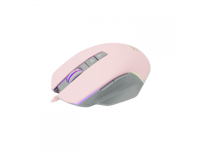 White Shark Gareth Gamer egér, pink (GM-5009P)