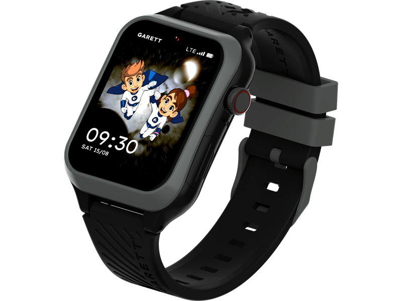 Garett Kids Essa 2 4G Gyerek okosóra, fekete
