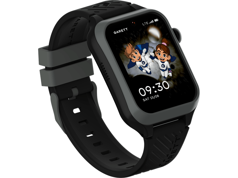 Garett Kids Essa 2 4G Gyerek okosóra, fekete