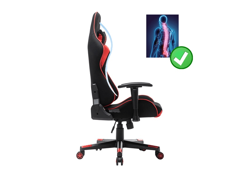 LC-Power LC-GC-703BR Gaming szék - Fekete/Piros