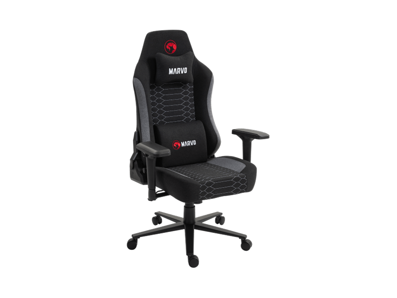 Marvo Kahn Gray Gamer szék, fekete/szürke (CH-178 GY)