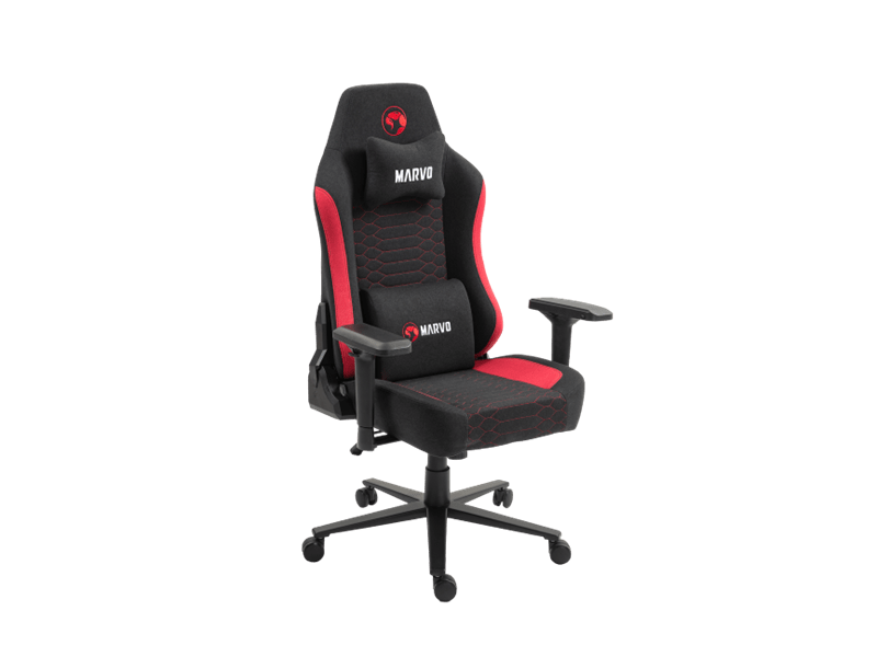 Marvo Kahn Red Gamer szék, fekete/piros (CH-178 RD)