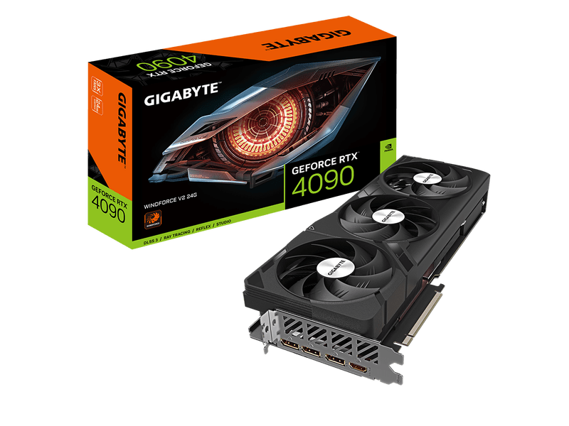 Gigabyte GeForce RTX™ 4090 WINDFORCE V2 24G Videókártya