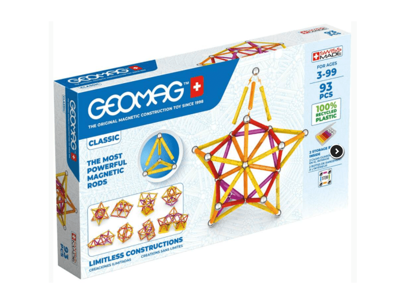 Geomag 20GMG00273 Classic Green Line 93 db-os mágneses építőjáték