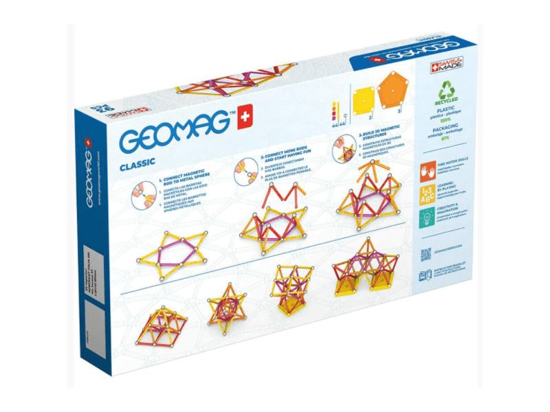 Geomag 20GMG00273 Classic Green Line 93 db-os mágneses építőjáték