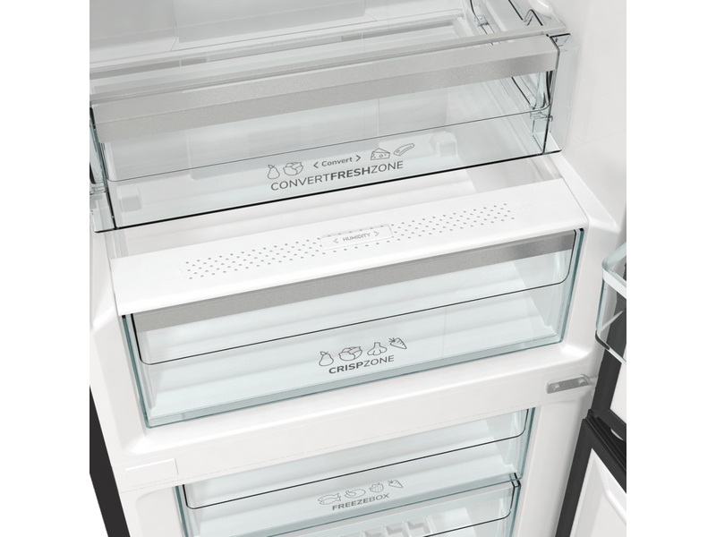 Gorenje NRK619EABXL4 Alulfagyasztós hűtőszekrény