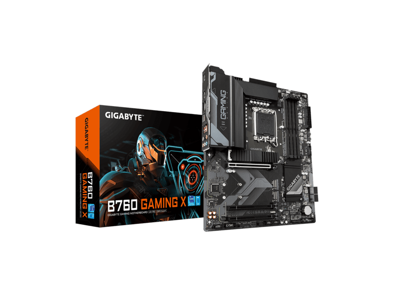 GIGABYTE Alaplap S1700 B760 GAMING X INTEL B760, ATX