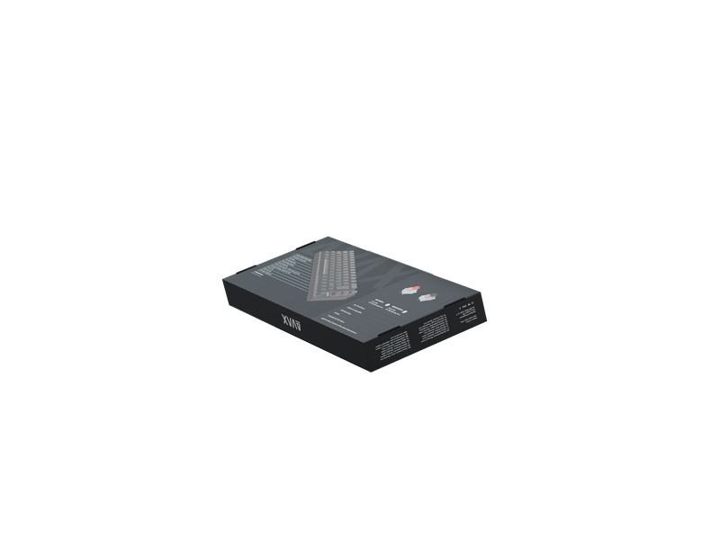 Avax GM01 Gasket RGB Gamer billentyűzet, Brown Switch (GM01B)