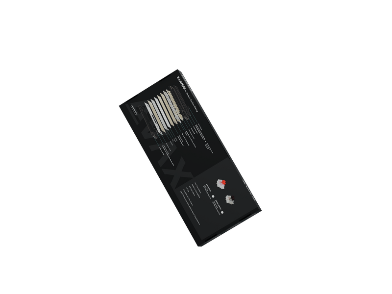 Avax GM03 Gasket RGB Gamer billentyűzet, Brown Switch (GM03B)