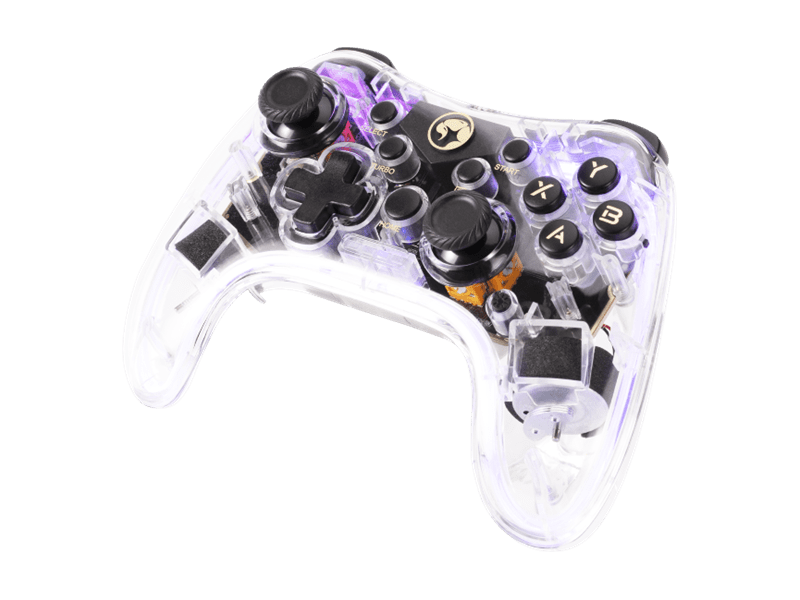 Marvo Ghost 40 vezeték nélküli kontroller, átlátszó (GT-88)