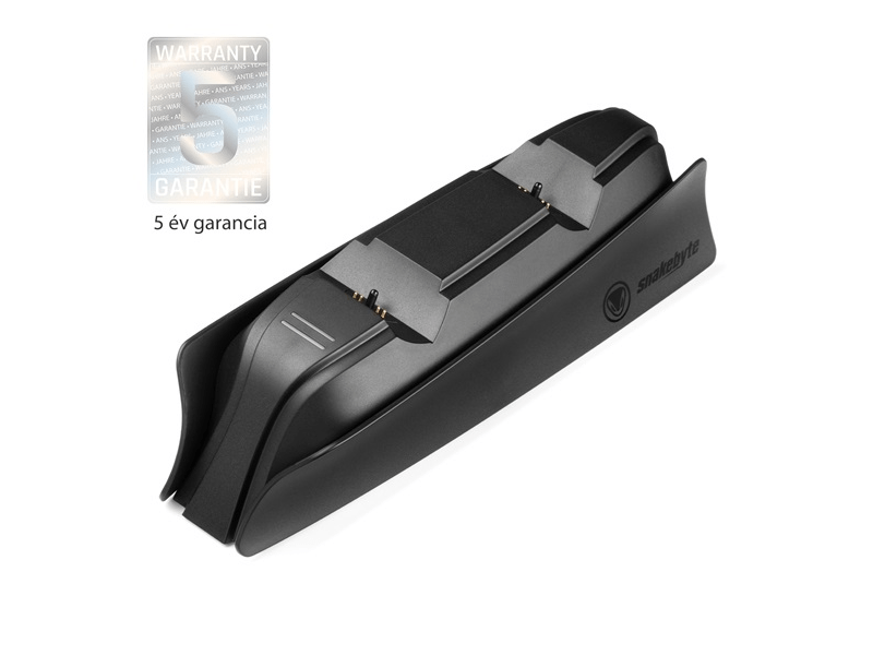 Snakebyte PS5 Twin Charge 5 - stanica za punjenje kontrolera - crna