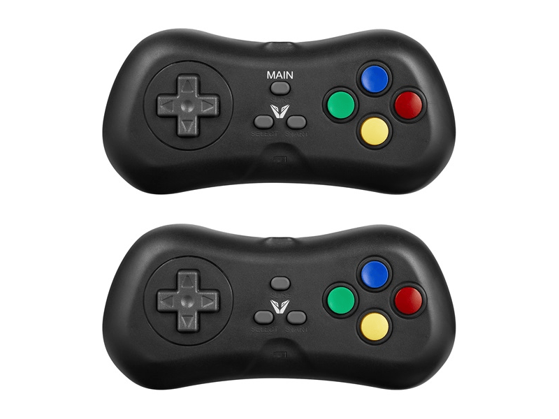 Volkano VX Gaming 2.4GHz HDMI Játékállomás, 638 beépített játék (VX162BK)