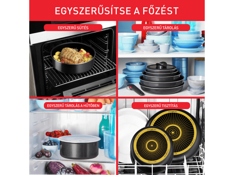 Tefal Ingenio Easy On L1599502 Edénykészlet, 5 db-os