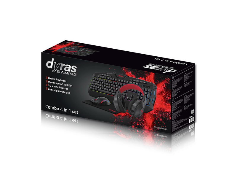 Dyras GS-COMBO502 4 az 1-ben Gaming szett