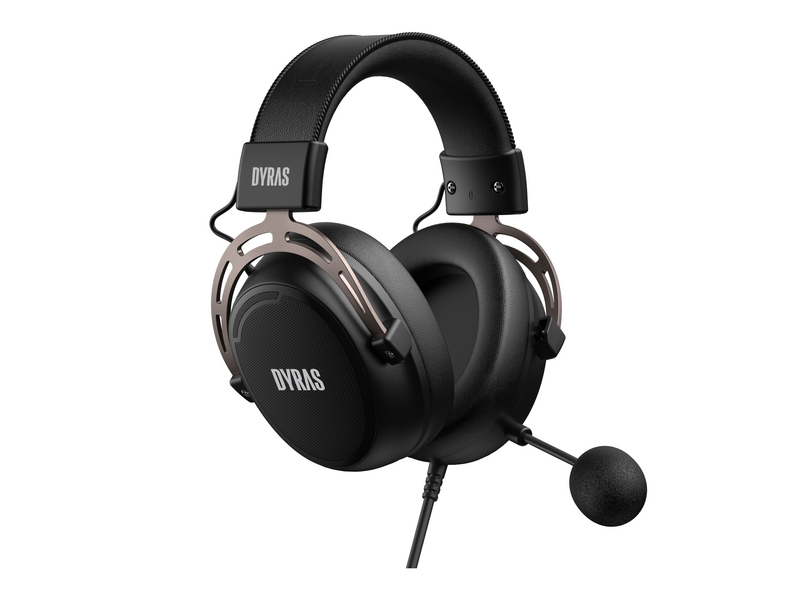 Dyras GS-HP2030BK Gaming fejhallgató, vezetékes