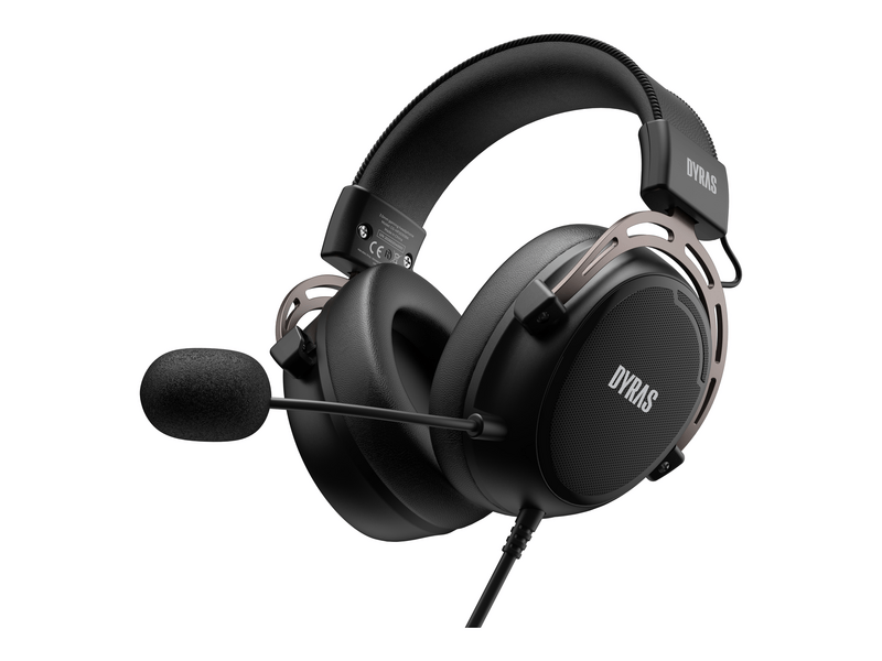 Dyras GS-HP2030BK Gaming fejhallgató, vezetékes