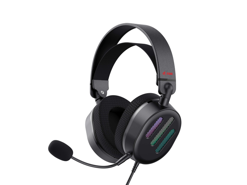 Dyras GS-HP2038BK Gaming fejhallgató