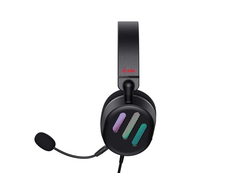 Dyras GS-HP2038BK Gaming fejhallgató