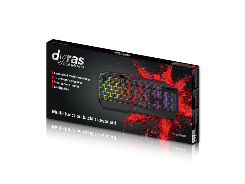 Dyras GS-KEYB488B Gamer Billentyűzet