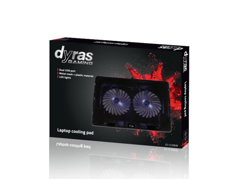 Dyras GS-LC2083B Gaming laptophűtő