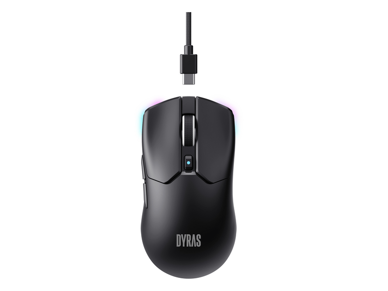 Dyras GS-MOU974BK Gaming egér, vezeték nélküli