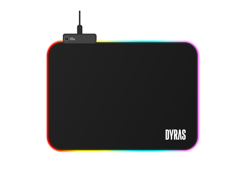 Dyras GS-MP901BK RGB Egérpad