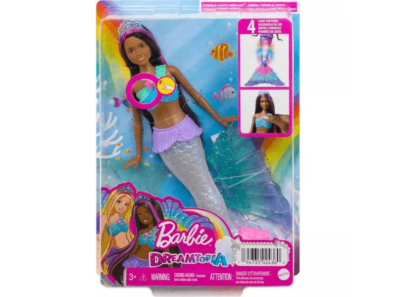 Barbie Dreamtopia Twinkle Lights Sellő baba (HDJ37)