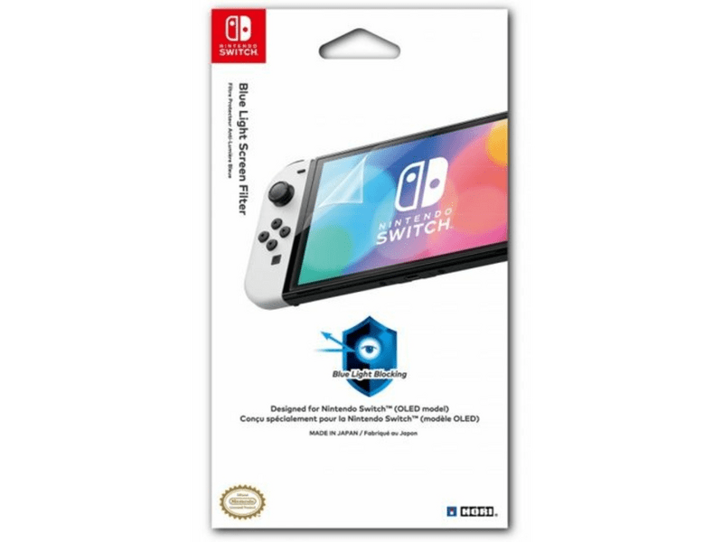 HORI Nintendo Switch-OLED modell kék fény csökkentő védőfólia (NINTS NSP213)