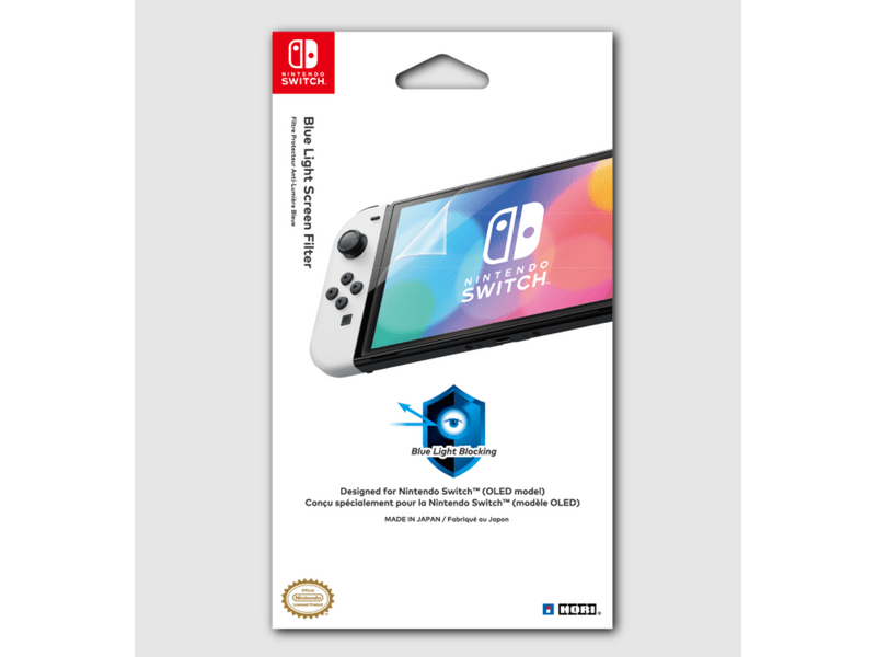 HORI Nintendo Switch-OLED modell kék fény csökkentő védőfólia (NINTS NSP213)