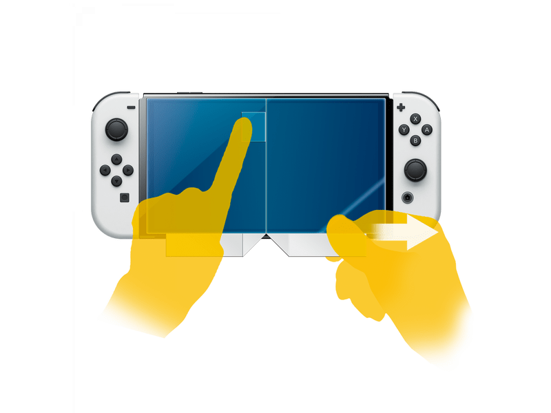 HORI Nintendo Switch-OLED modell kék fény csökkentő védőfólia (NINTS NSP213)