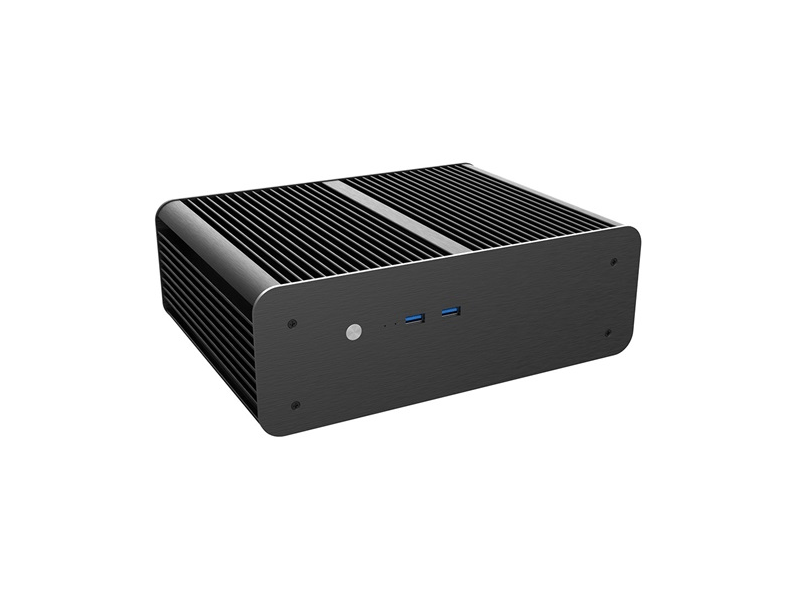 Akasa Euler MX Plus - Ventilátor nélküli Mini-ITX Case - A-ITX56-M1B