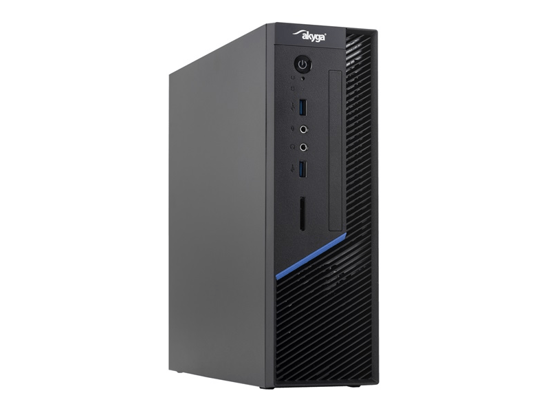 Akyga AK-202-01BK mITX Számítógépház - Fekete