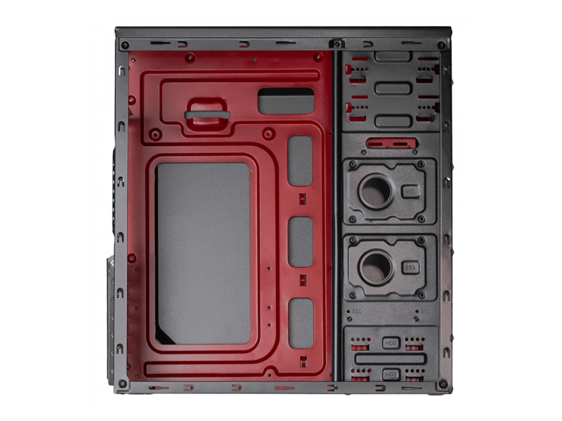 Akyga AK995BK Midi Számítógépház