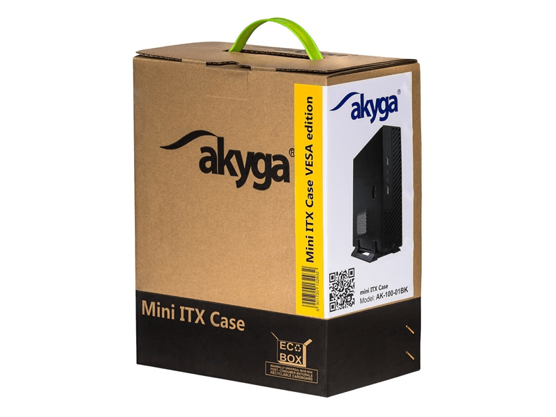 Akyga mini ITX AK-100-01BK VESA + 60W tápegység