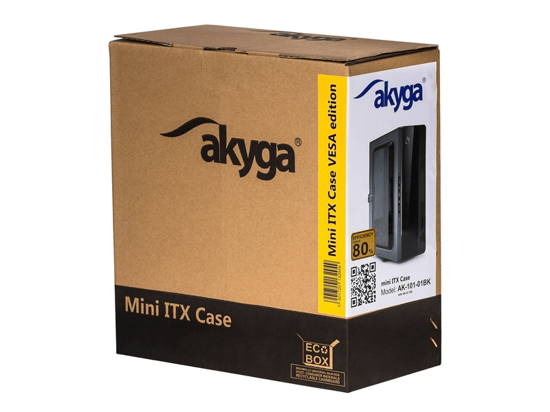 Akyga mini ITX AK-101-01BK VESA + 150W tápegység